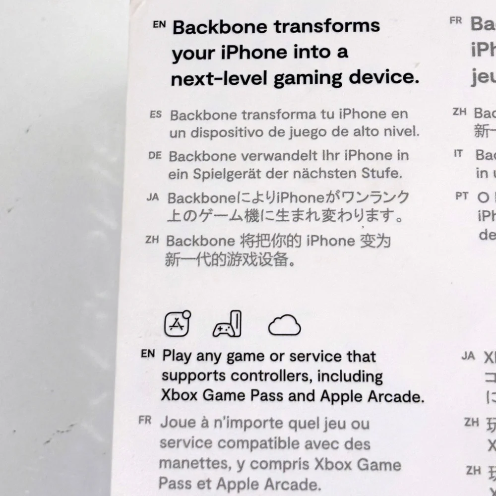 Backbone One Mobile Gaming Controller for iPhone – Xbox Edition (Lightning)
